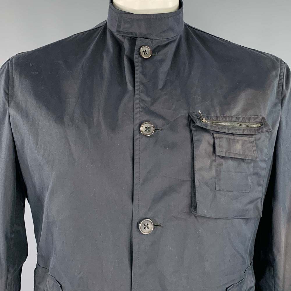 JIL SANDER Black Parka Jacket - Picture 2 of 12